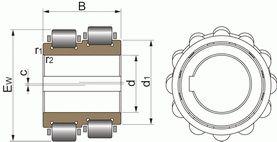 61443-59GSX - ekb-podshipnik.ru - Екатеринбург