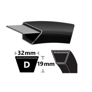 Ремень клиновой D(Г)-6300Lp/6275Li - ekb-podshipnik.ru - Екатеринбург