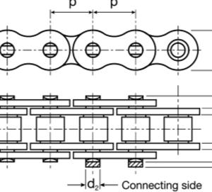 Цепь 08B-1 - ekb-podshipnik.ru - Екатеринбург
