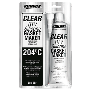 Герметик силиконовый прозрачный 85г. RW8502 - ekb-podshipnik.ru - Екатеринбург