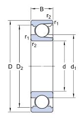 308TN9/C3 - ekb-podshipnik.ru - Екатеринбург