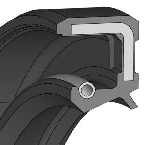 WAS | 35X52X8 mm | 70 NBR NB70C401 - ekb-podshipnik.ru - Екатеринбург
