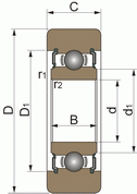 B25-166QP2M - ekb-podshipnik.ru - 