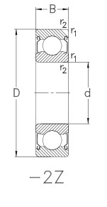 6006-2ZRT-P53L178 - ekb-podshipnik.ru - 