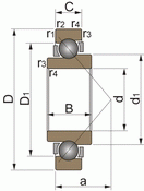 25BSW01A - ekb-podshipnik.ru - 