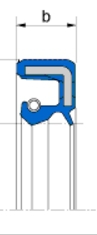 BAUM3SLX7 | 75 FKM 585 | 35X48X7/0 - ekb-podshipnik.ru - 