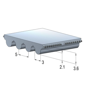   HTD 1350-5M-15 - ekb-podshipnik.ru - 