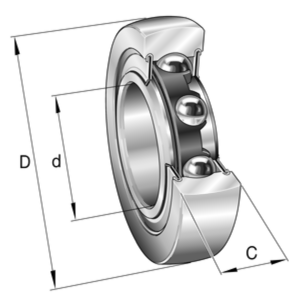 LR607-2RSR-HLC-D-0-10 - ekb-podshipnik.ru - 